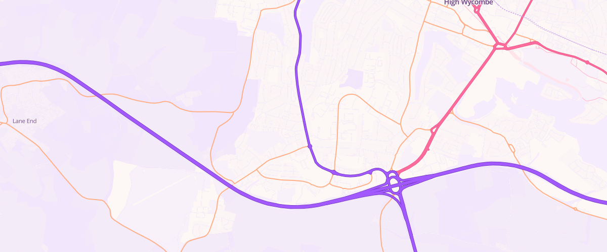 Map showing the location of Pgg Turnpike