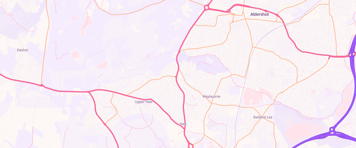 Map showing the location of Pgg Heathend