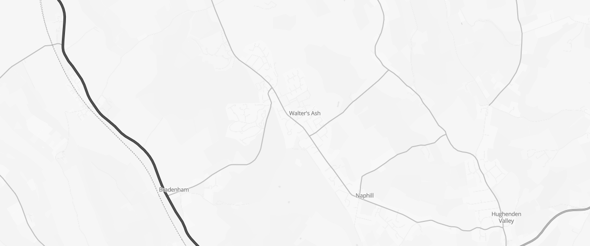 Map showing the location of Mfg Walters Ash