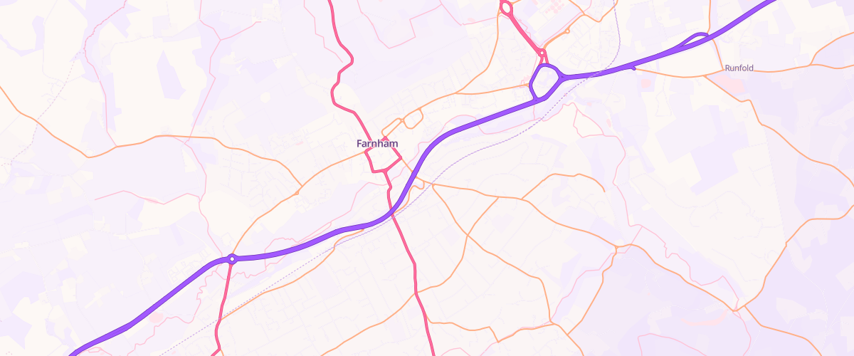 Map showing the location of Texaco Service Station