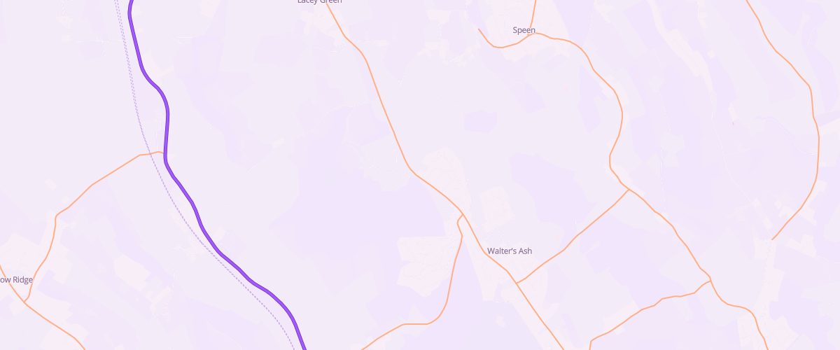 Map showing the location of Mfg Walters Ash