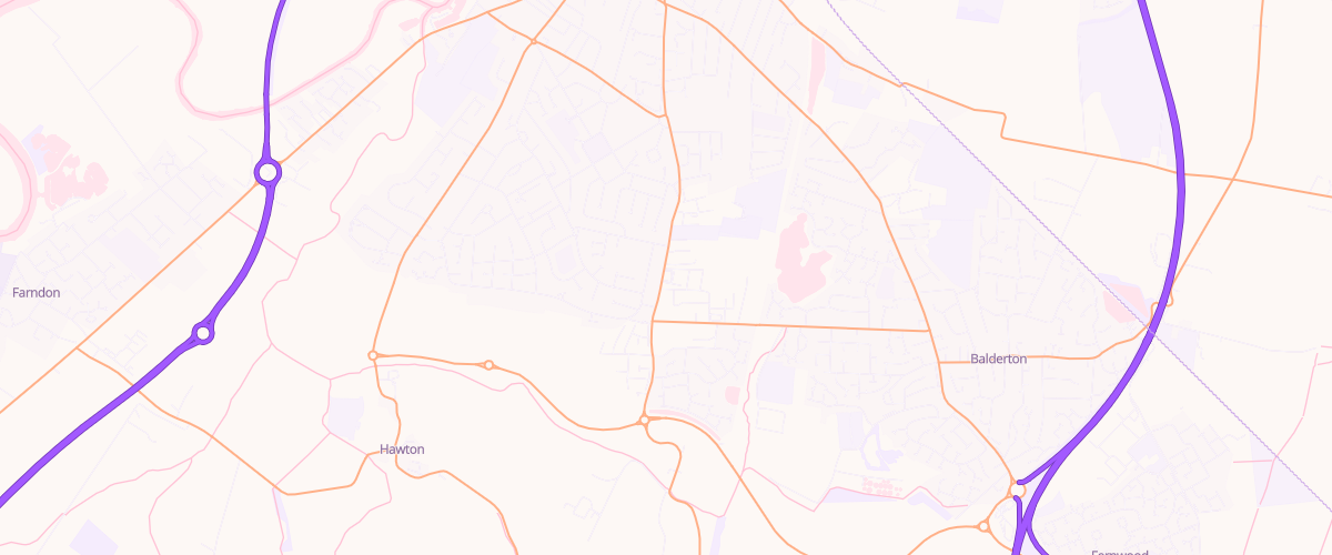 Map showing the location of Total Harvest Energy Newark