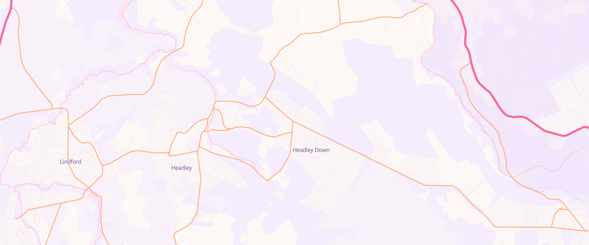 Map showing the location of Beech Hill Service Station