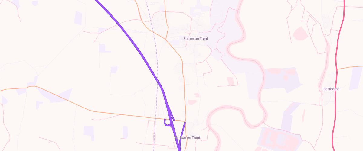 Map showing the location of Vince Dodd Motor Repairs