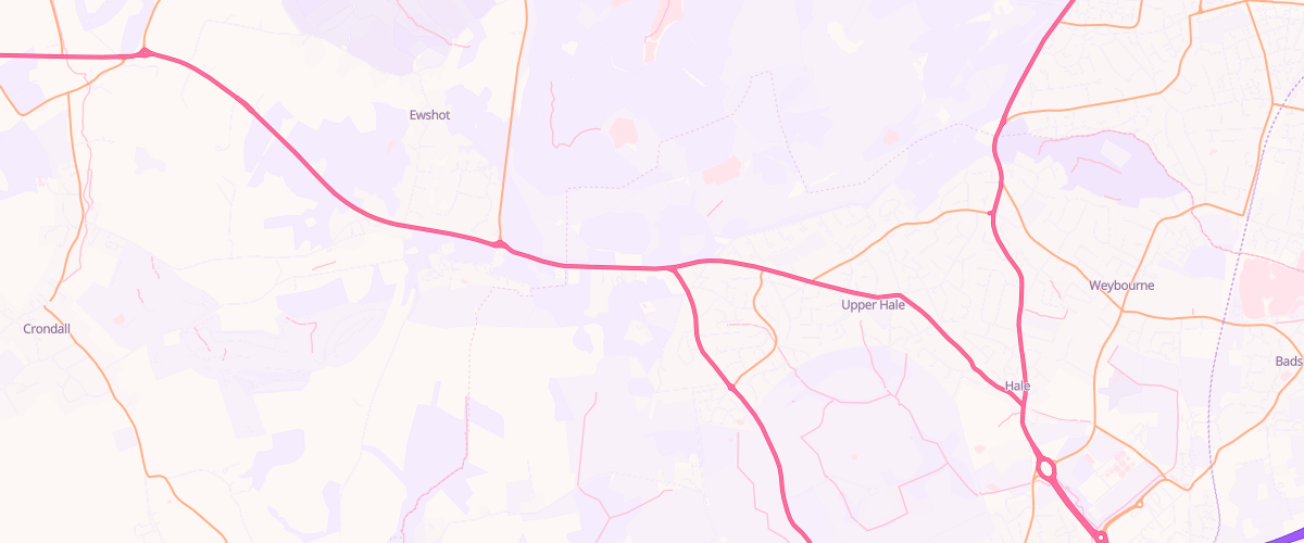 Map showing the location of Shell Little Waitrose Folly