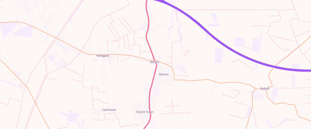 Map showing the location of Leyland Central Garage