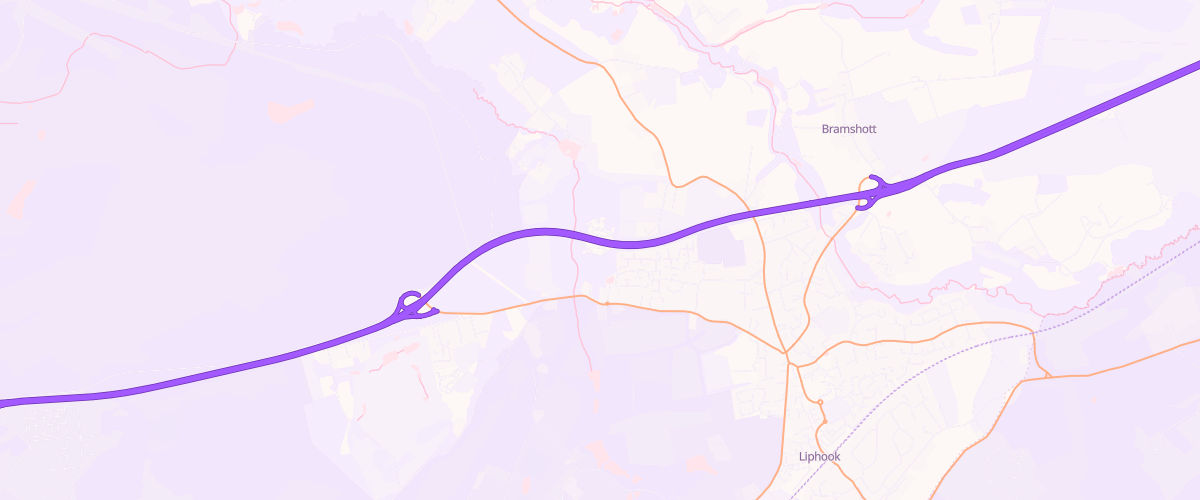 Map showing the location of Shell Little Waitrose Liphook