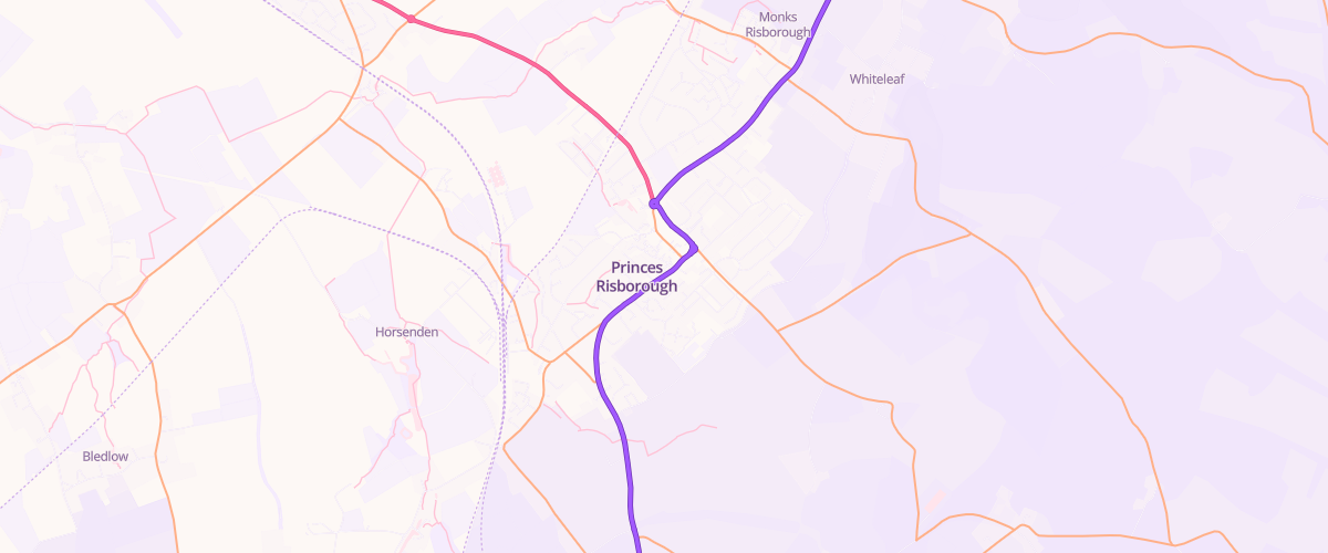 Map showing the location of Asda Bell Express Petrol