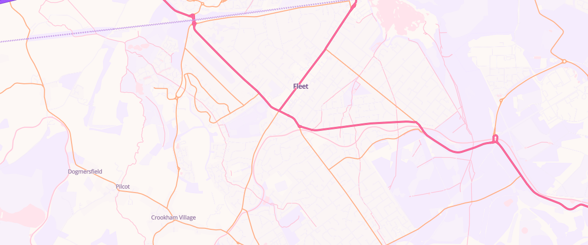 Map showing the location of Asda Glenlands Express Petrol