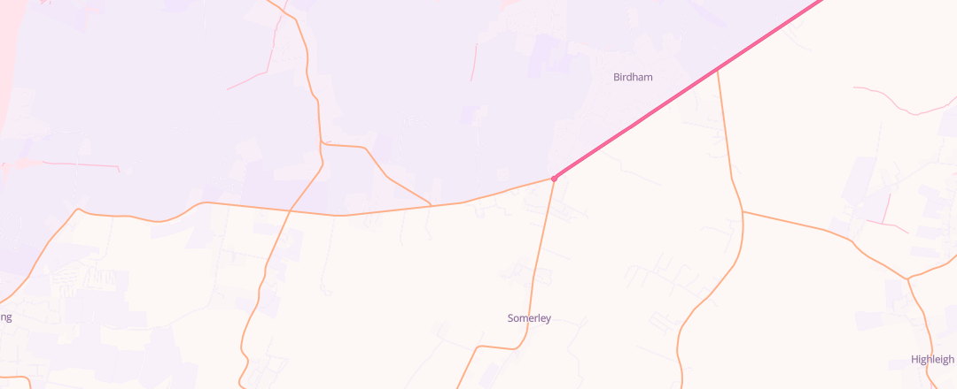 Map showing Elite Auto Services, Chichester