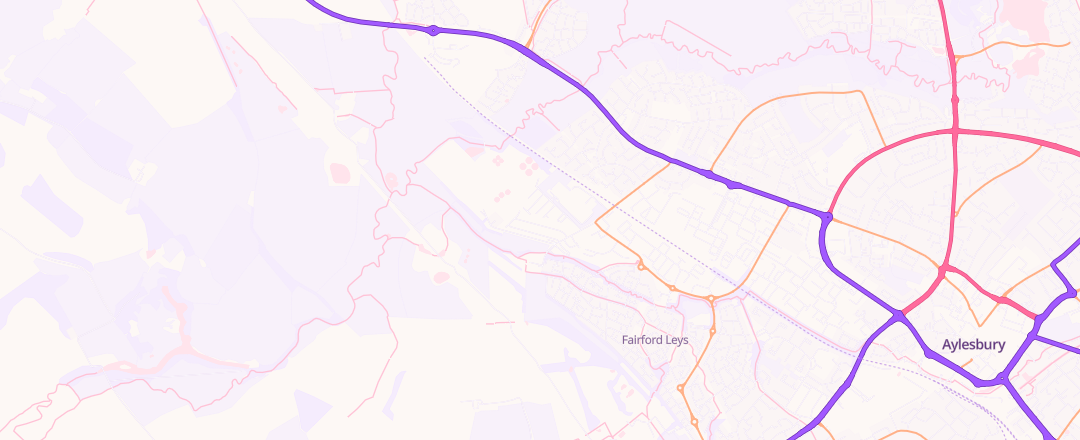 Map showing Aylesbury Autocare, Aylesbury