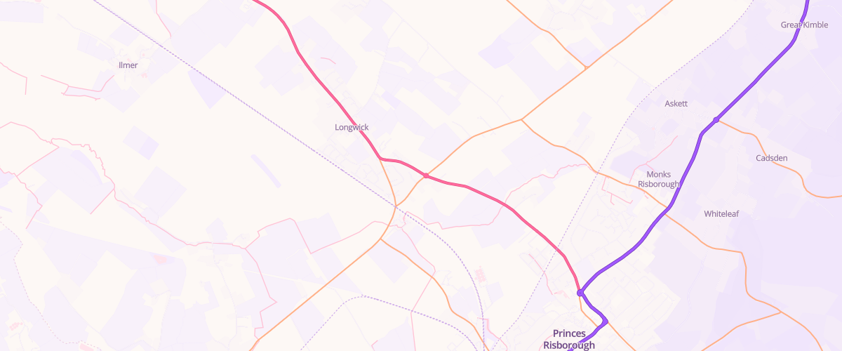 Map showing the location of Shell Little Waitrose Princes