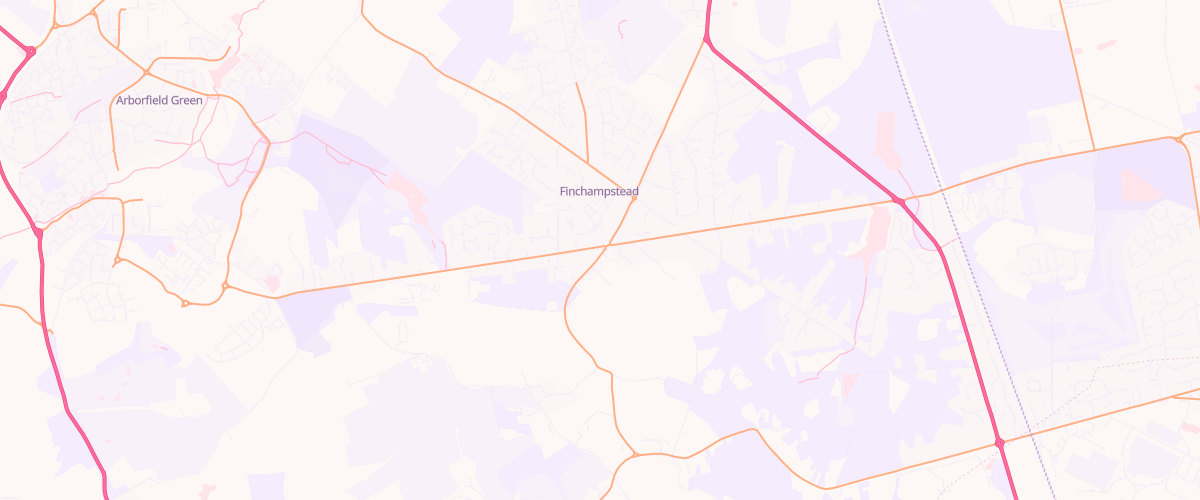 Map showing the location of Cresswells Garage Wokingham Ltd