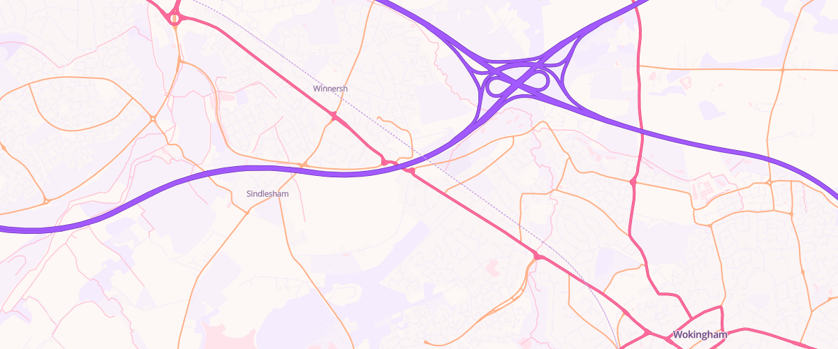 Map showing the location of Triangle Sf Connect