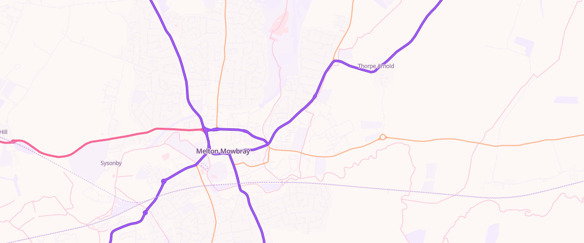 Map showing the location of Total Harvest Energy Melton