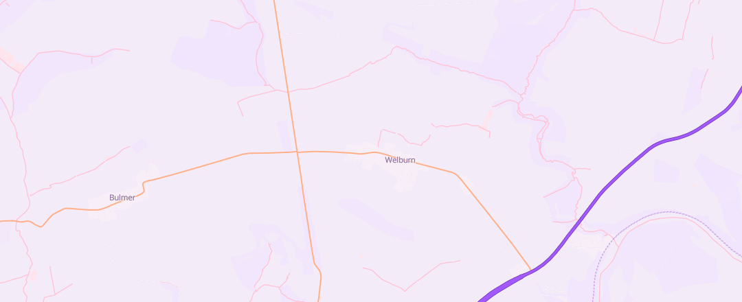 Map showing John F Roger, York