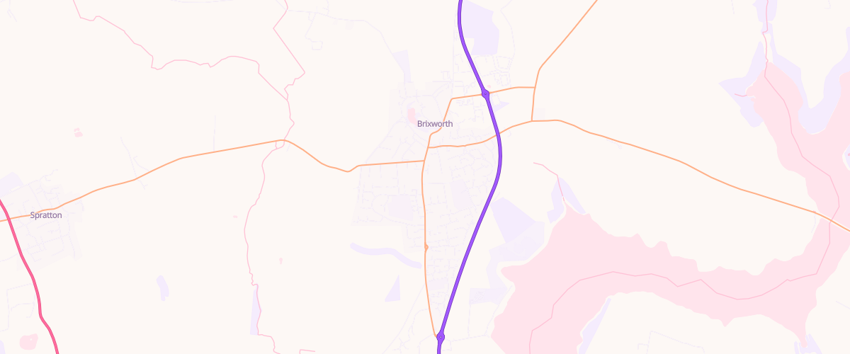 Map showing the location of A H Blason Son
