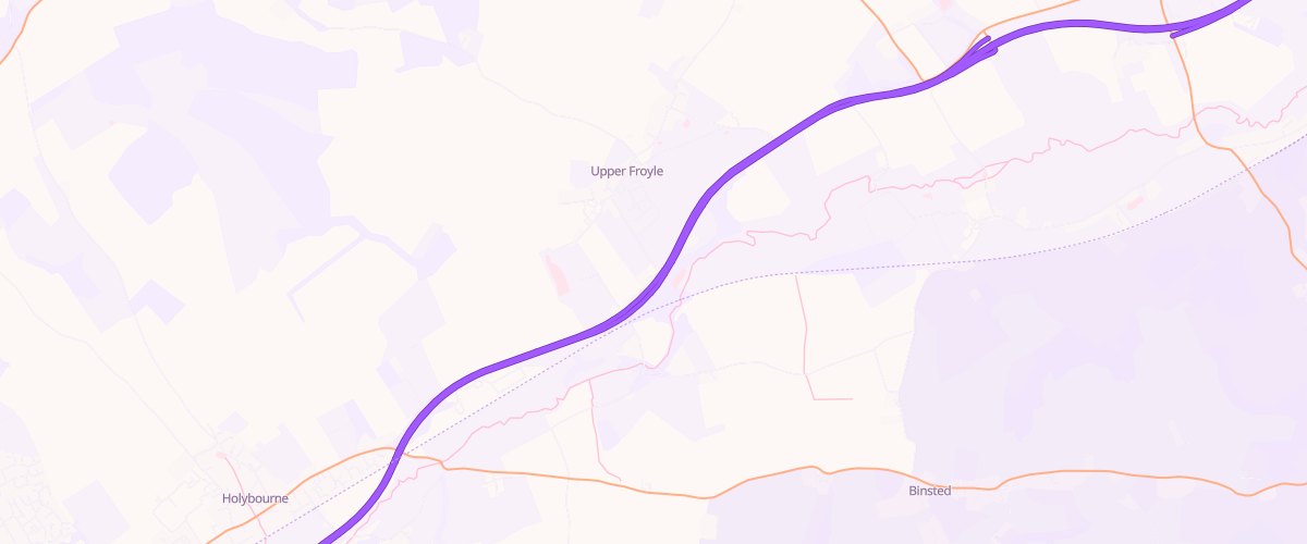 Map showing the location of Hen Chicken