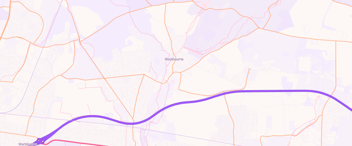 Map showing the location of Collins Garage