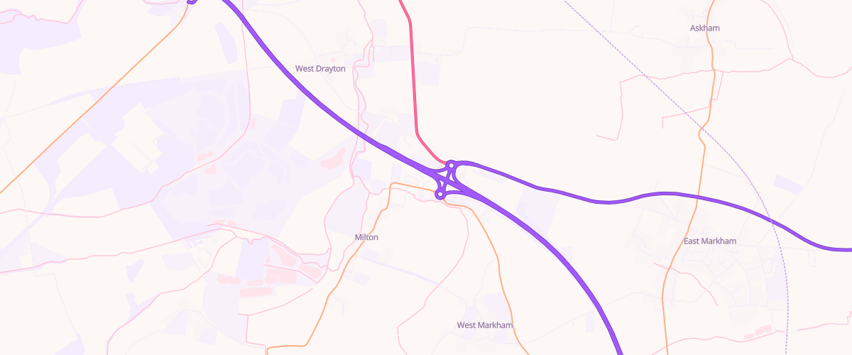 Map showing the location of Shell Little Waitrose Markham