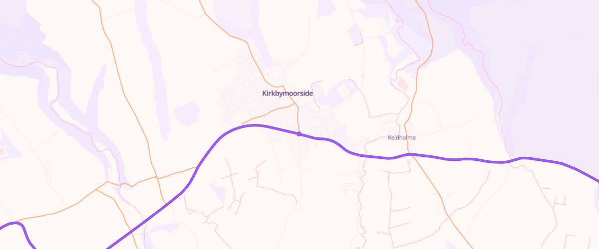 Map showing the location of C W Strickland And