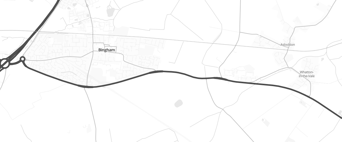 Map showing the location of Mfg Kings Garage