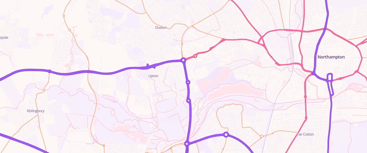 Map showing the location of Upton Way Sf Connect