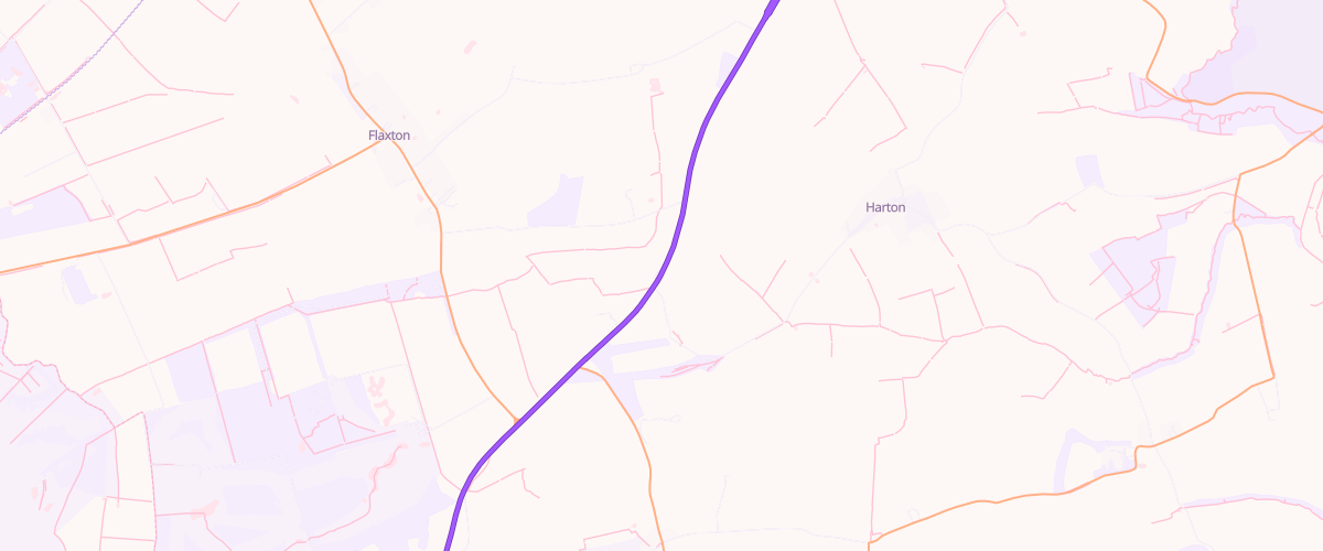 Map showing the location of Coastways Service Station