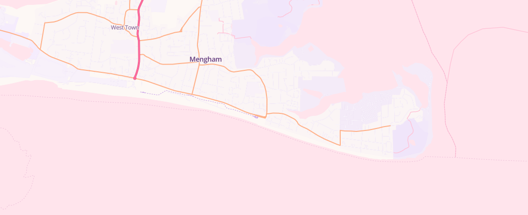 Map showing Daron Motors Ltd, Hayling Island