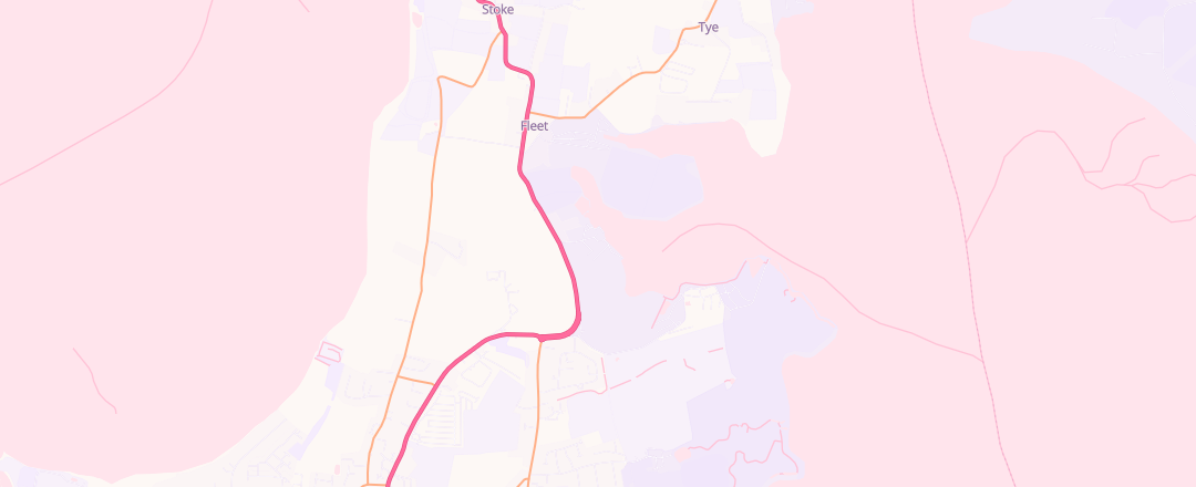 Map showing P&p Motorcycles Limited, Hayling Island