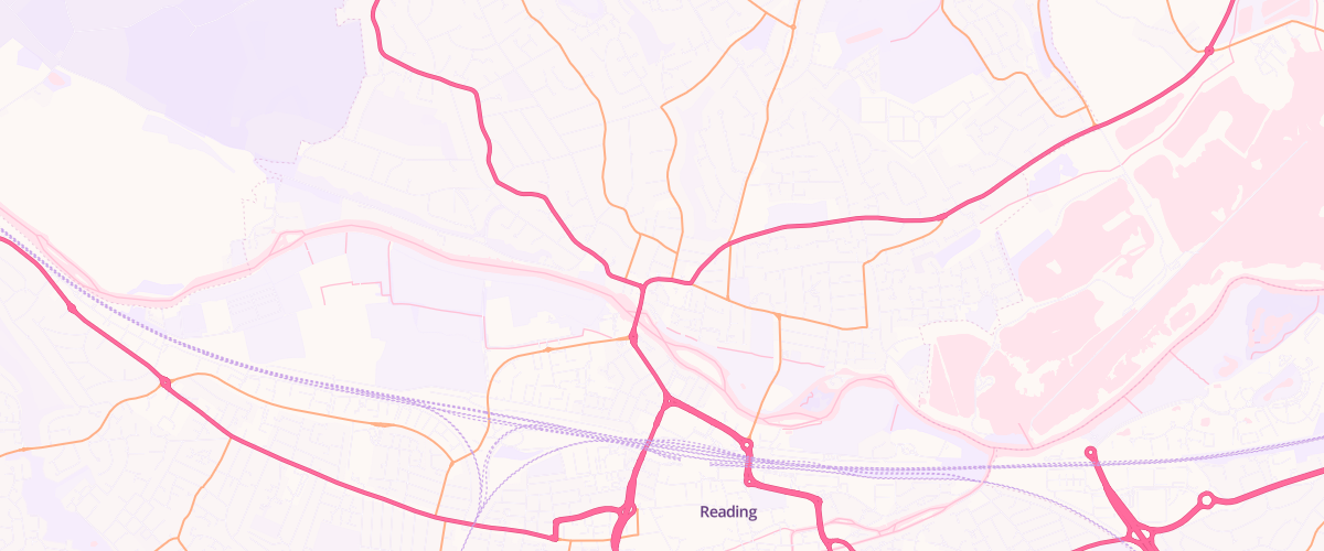 Map showing the location of Caversham Esso Express