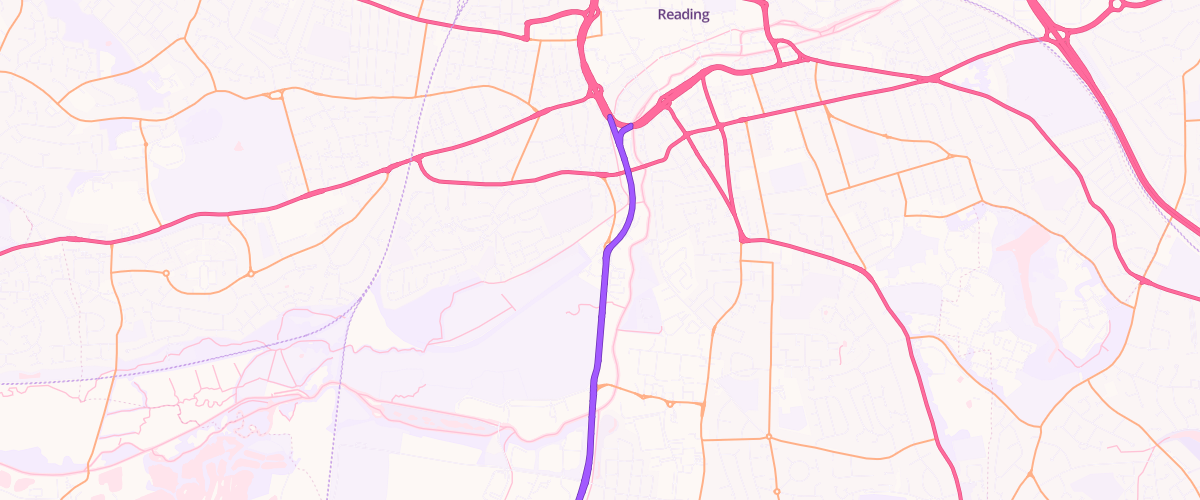 Map showing the location of Mfg Reading Rose Kiln