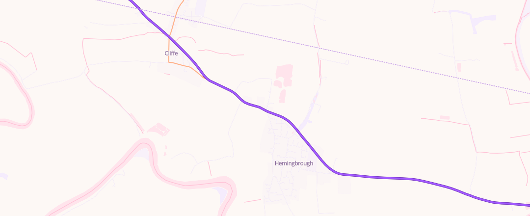 Map showing Bb Motors (hemingbrough) Ltd, Selby