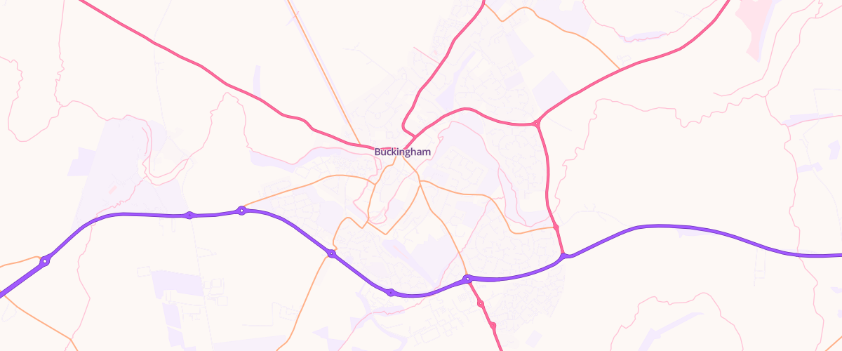 Map showing the location of W Ganderton Son