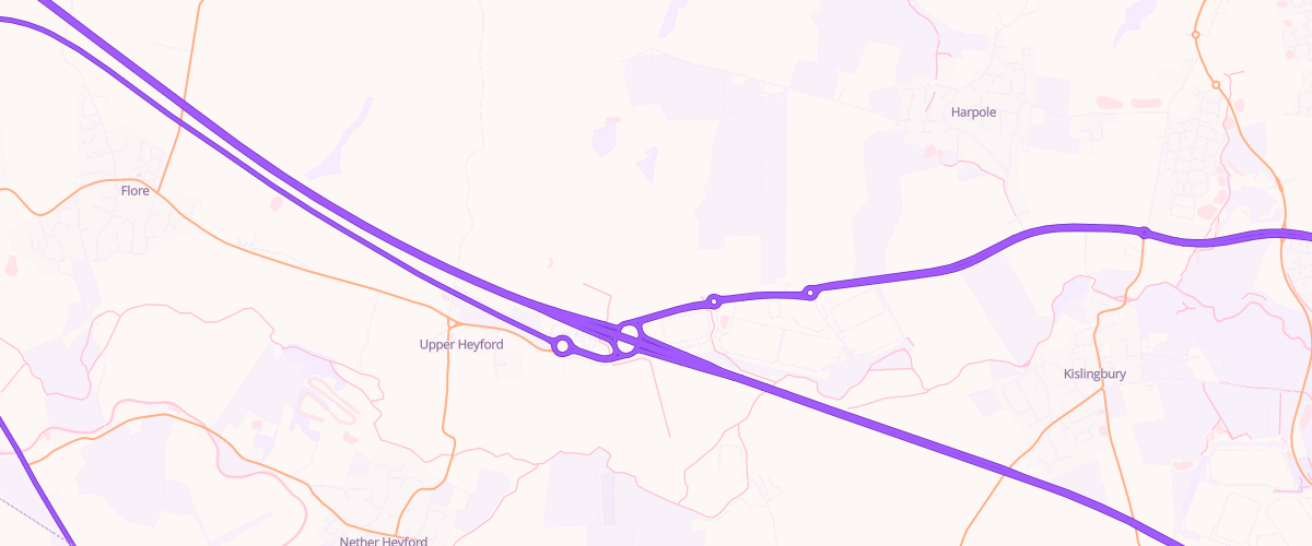 Map showing the location of Asda The Oval Express