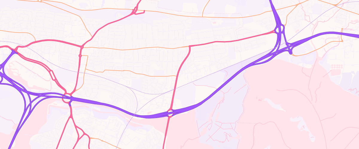 Map showing the location of Sainsburys Farlington