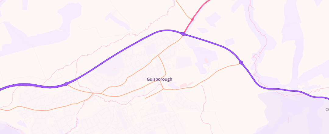 Map showing Simon Bailes Ltd, Guisborough