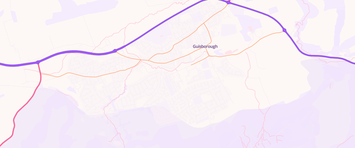 Map showing the location of Mfg Rectory Lane