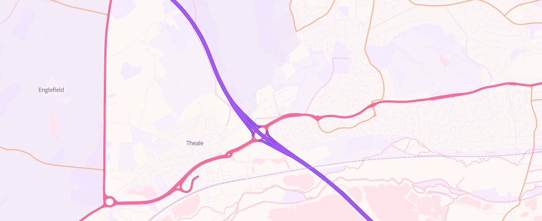Map showing Porsche Centre Reading, Reading
