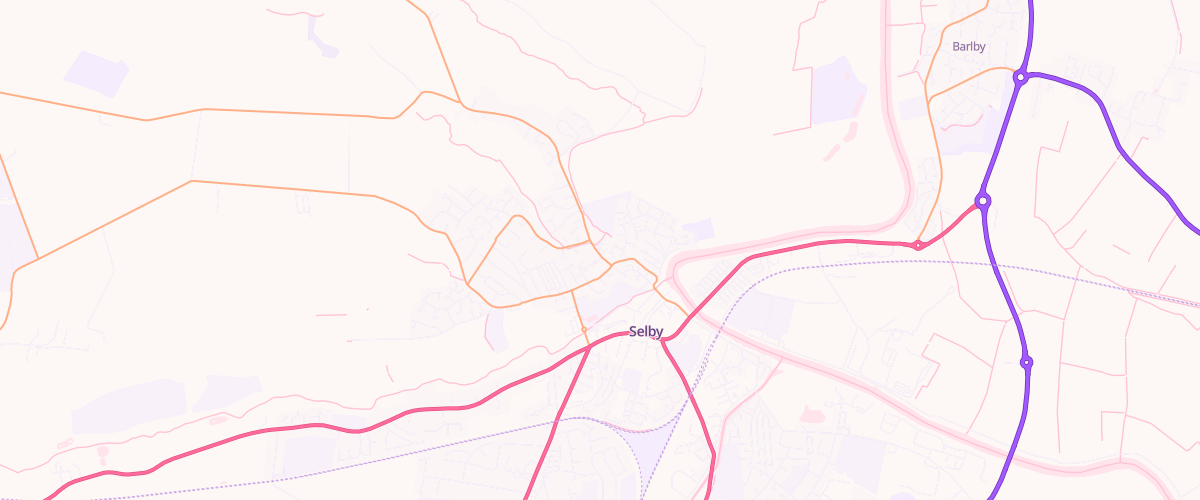 Map showing the location of Millgate Service Station