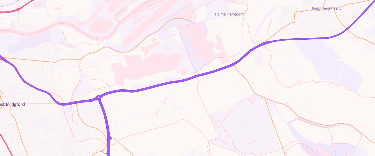 Map showing the location of Mfg Pierrepoint