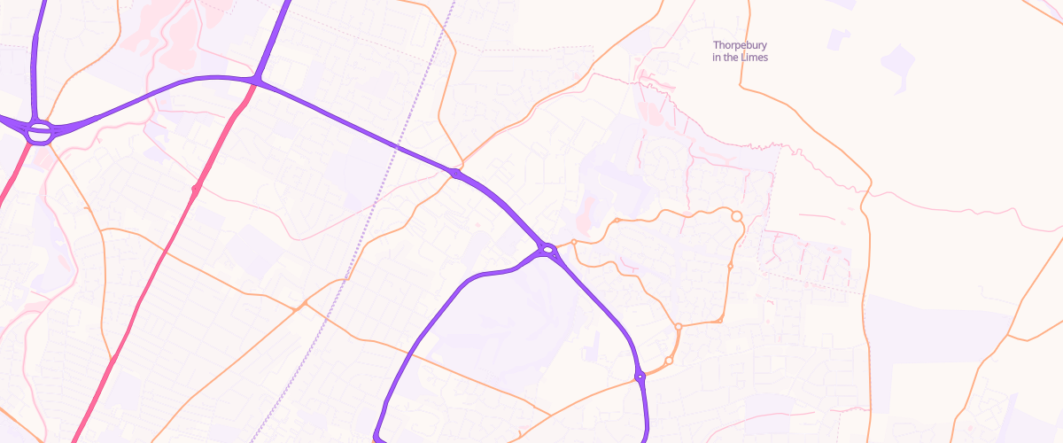 Map showing the location of Rontec Hamilton