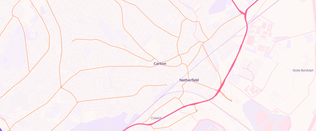 Map showing the location of Tgc Carlton Square