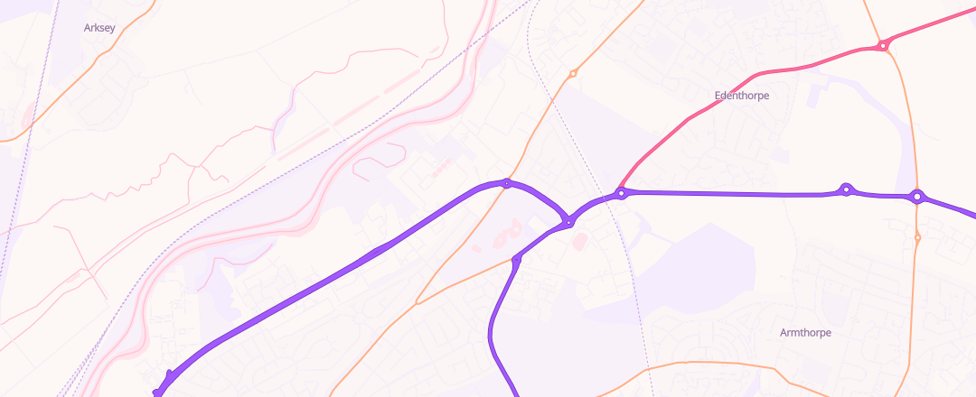 Map showing Stoneacre Doncaster, Doncaster