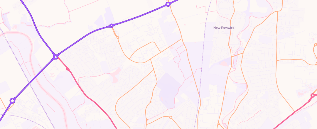 Map showing Vertu Bmw Pdi York, York