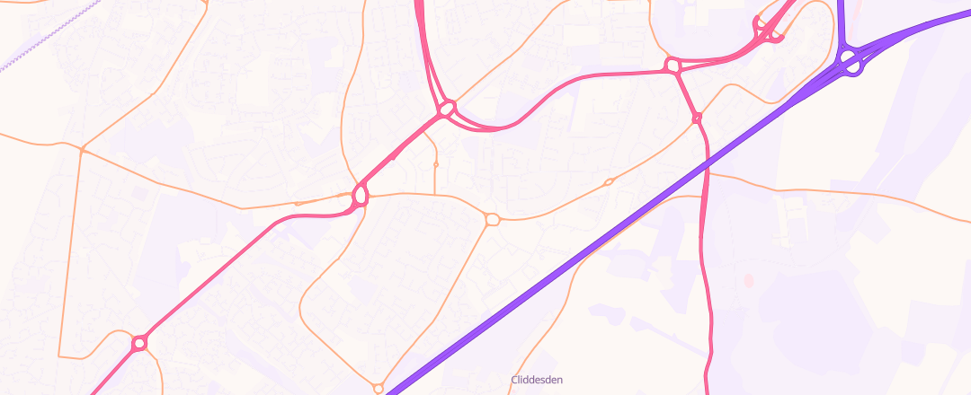 Map showing Avary James Limited, Hampshire