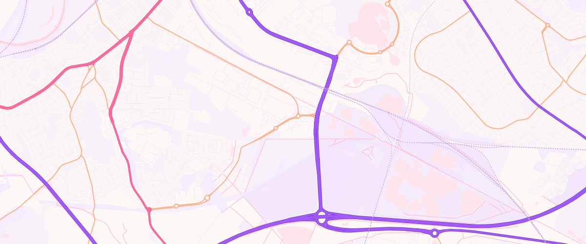 Map showing the location of Mfg Morrisons Doncaster Balby