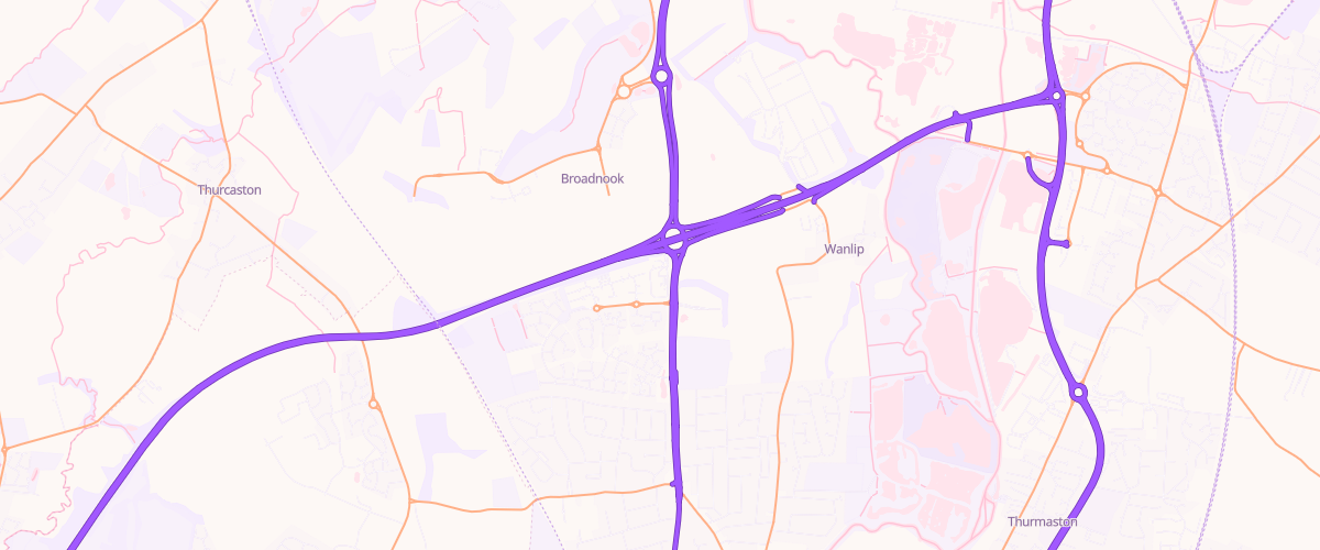 Map showing the location of Shell Little Waitrose Thurcaston