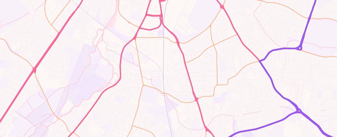 Map showing Mh Garage And Mot Centre Ltd, Leicester