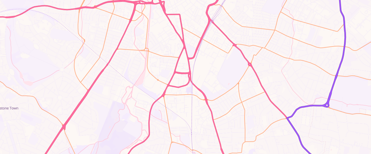 Map showing the location of Mfg Morrisons Leicester